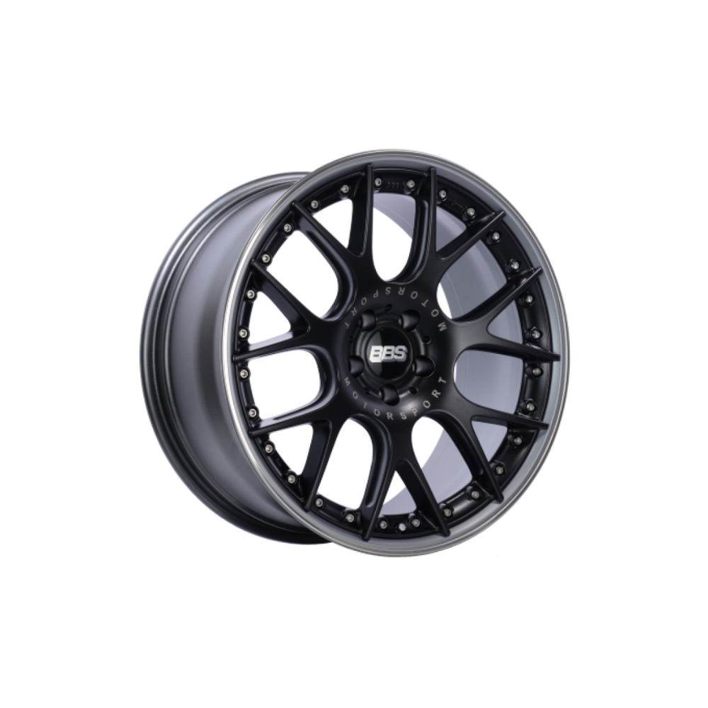 Porsche Wheel 21x10 ET38 Satin Black Center Platinum Lip CH605BPPO-MTSP