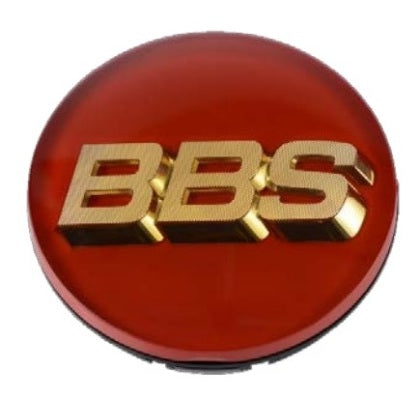 Porsche Wheel Center Cap 70.6mm Red & Gold 56-24-099