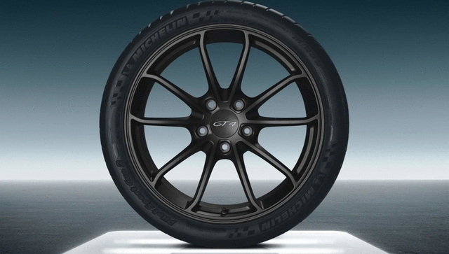 Porsche Wheel Hub Covers Set - Black - 4460718 - 981 12-16 4460718