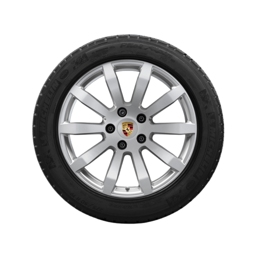 Porsche Winter Wheel Set 19 Inch Cayenne S Michelin - 9Y0044610A 9Y0044610A