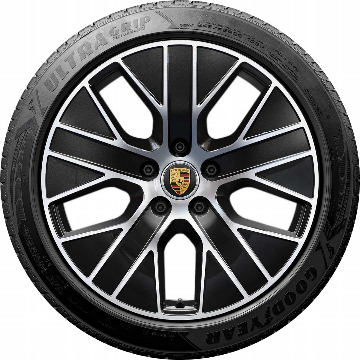 Porsche Winter Wheel Set 20 Inch Taycan Aero Pirelli - 9J1073601C 9J1073601C