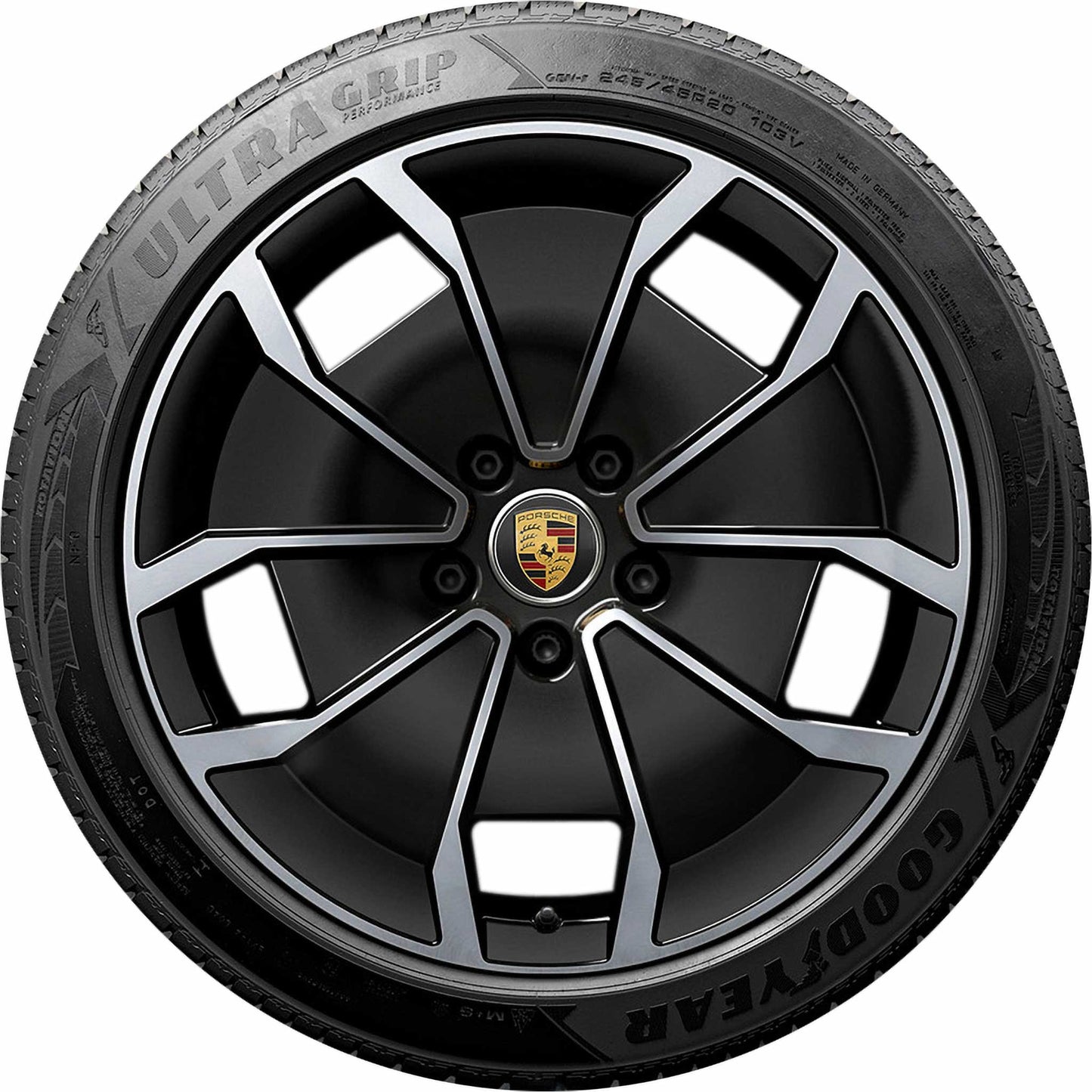 Porsche Winter Wheel Set 20 Inch Taycan Turbo Aero Design Pirelli - 9J1073601D 9J1073601D