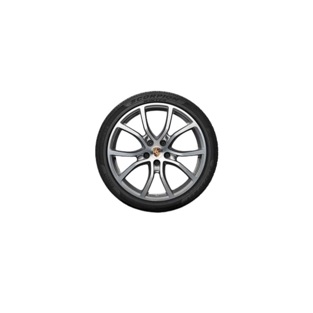 Porsche Winter Wheel Set 21 Inch Cayenne Exclusive Design - 9Y0044615J 9Y0044615J