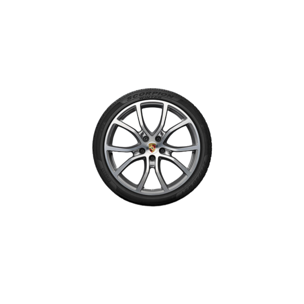 Porsche Winter Wheel Set 21 Inch Cayenne Exclusive Design Michelin - 9Y0044612J 9Y0044612J