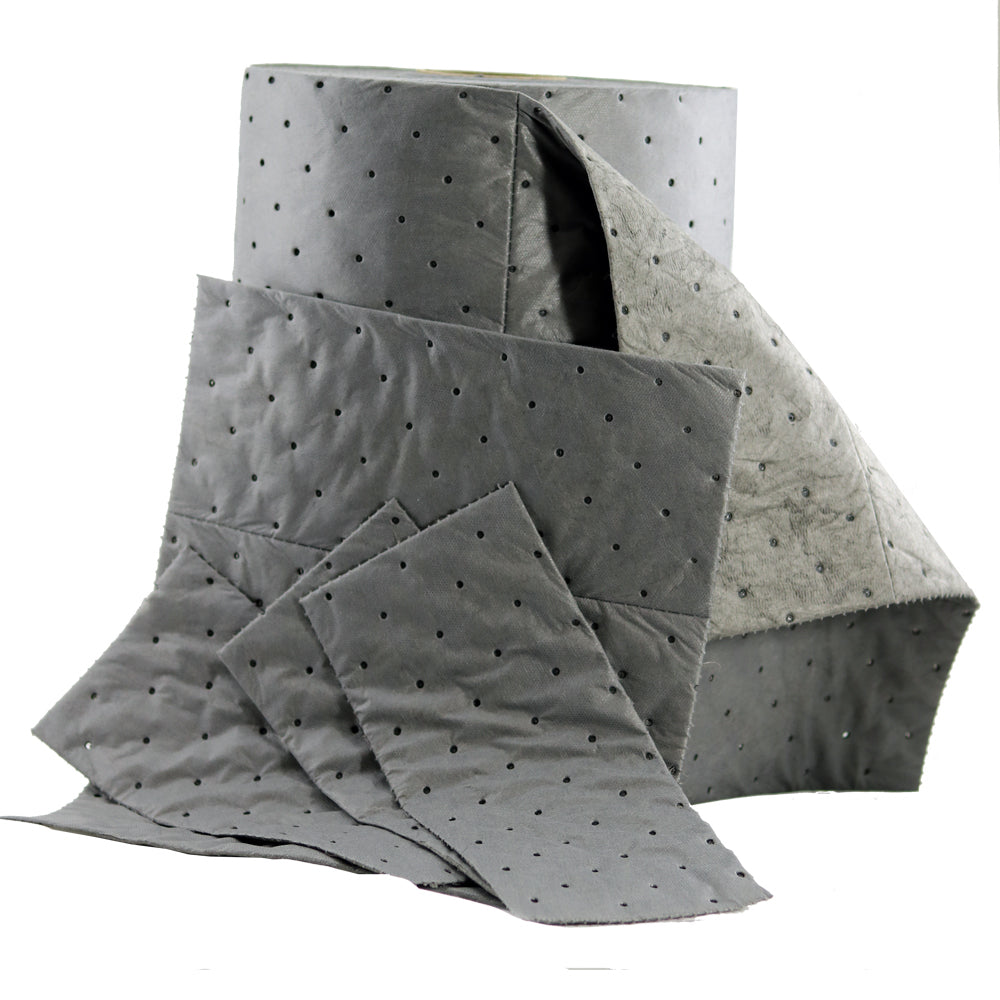 Porsche Wurth Gray Universal Absorbent Perforated Pads 15in x 75ft 8858919