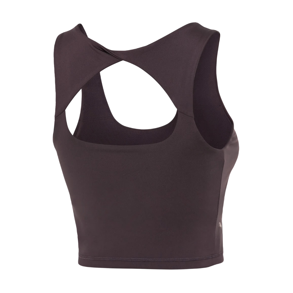 Porsche Yoga Capsule Collection Square Neck Womens Crop Tank Top