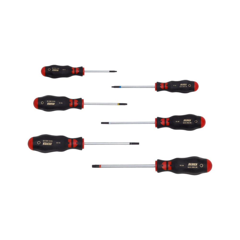 Porsche Zebra 3K Torx Head Screwdriver Set 6 Pieces 06139036