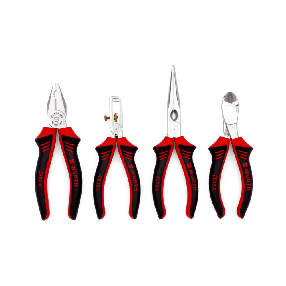 Porsche Zebra Pliers & Cutters Set 4 Pieces 071401560