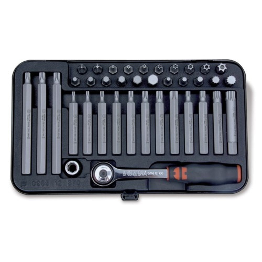 Porsche Zebra Ratchet Bit Assortment 38 Pieces 096512370