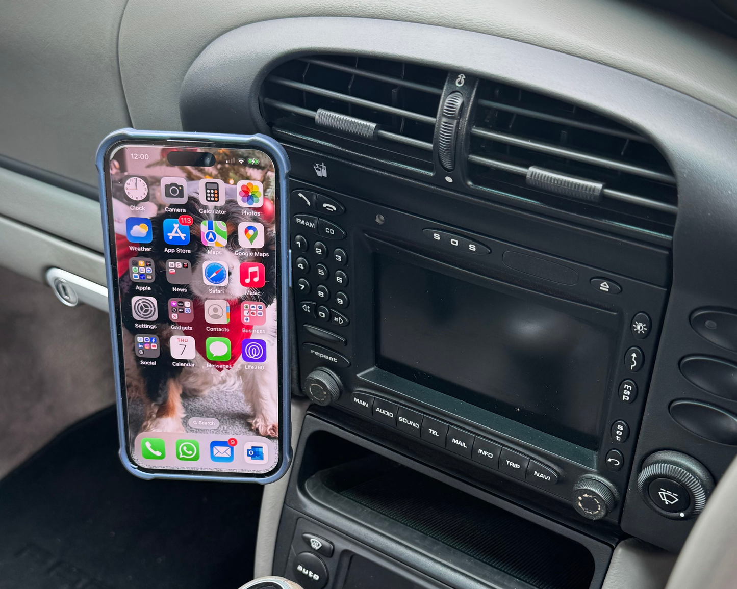 PowerDock Magnetic Wireless Charger - 911 - Boxster | 1997-2001 PD-996-MK1-AC