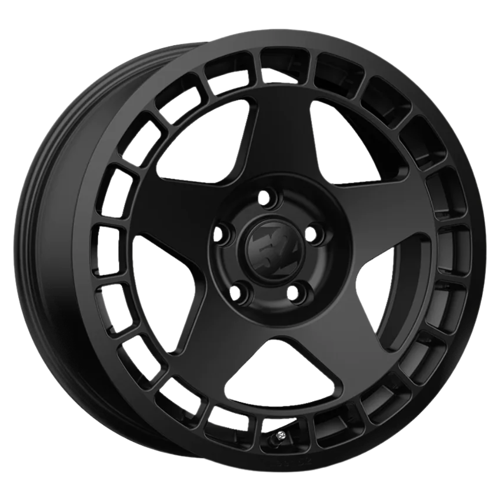 Rally Sport Turbomac Asphalt Black Wheel - 17x7.5 - ET30