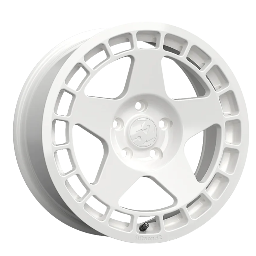 Rally Sport Turbomac Rally White Wheel - 18x8.5 - ET42
