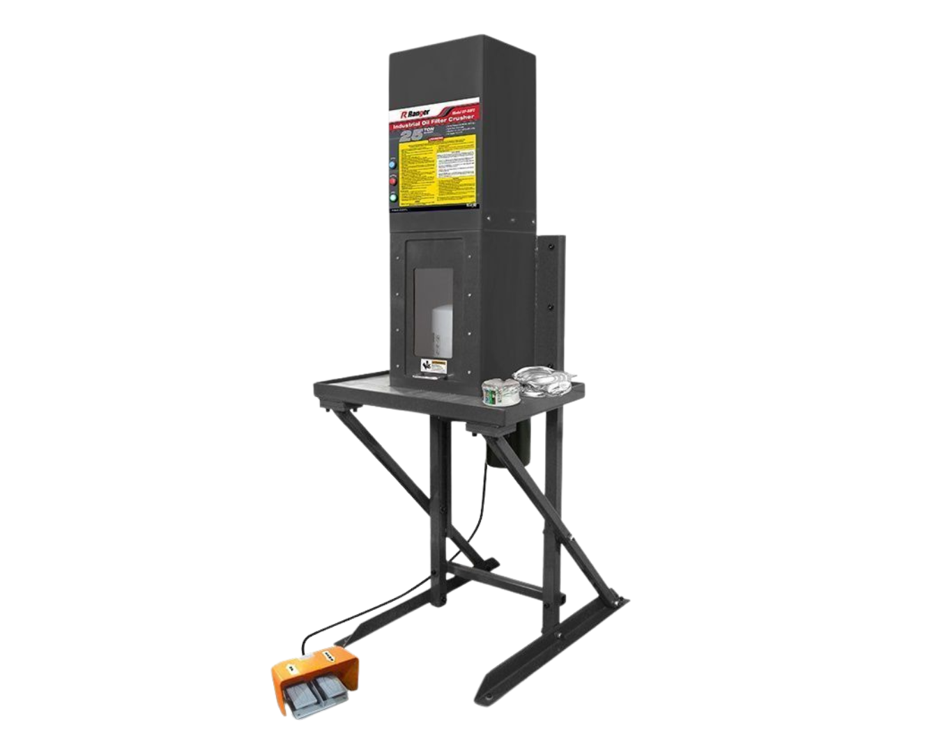 Ranger RP-50FC Hydraulic Oil Filter Crusher