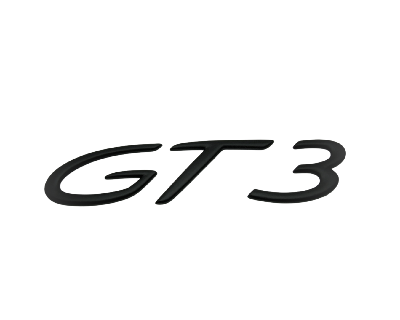 Rear Lid GT3 Emblem Logo - Rally Black - 911 | 1999-2004