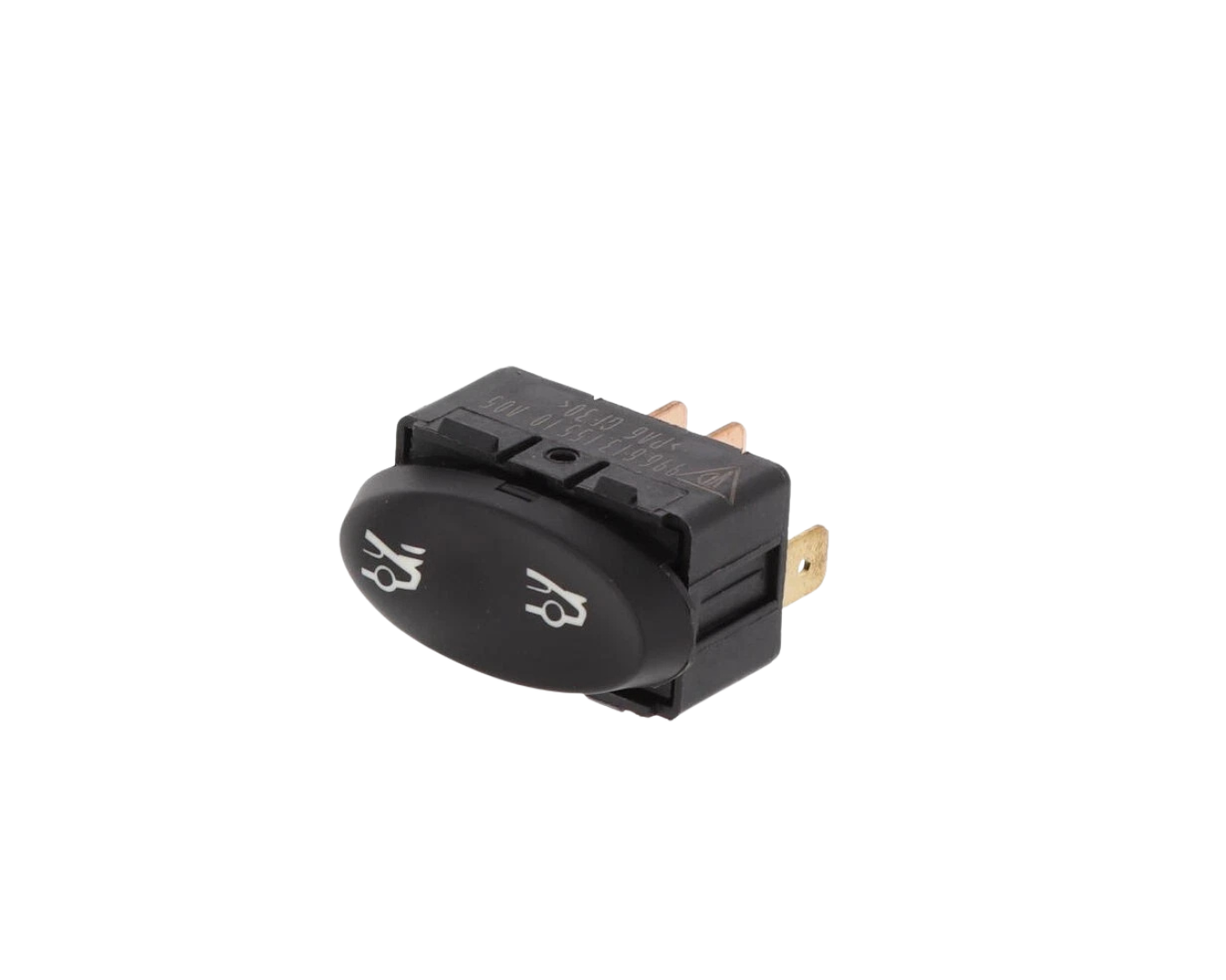 Rear Spoiler Push Button - Matt Black - 911 | 2001-2004