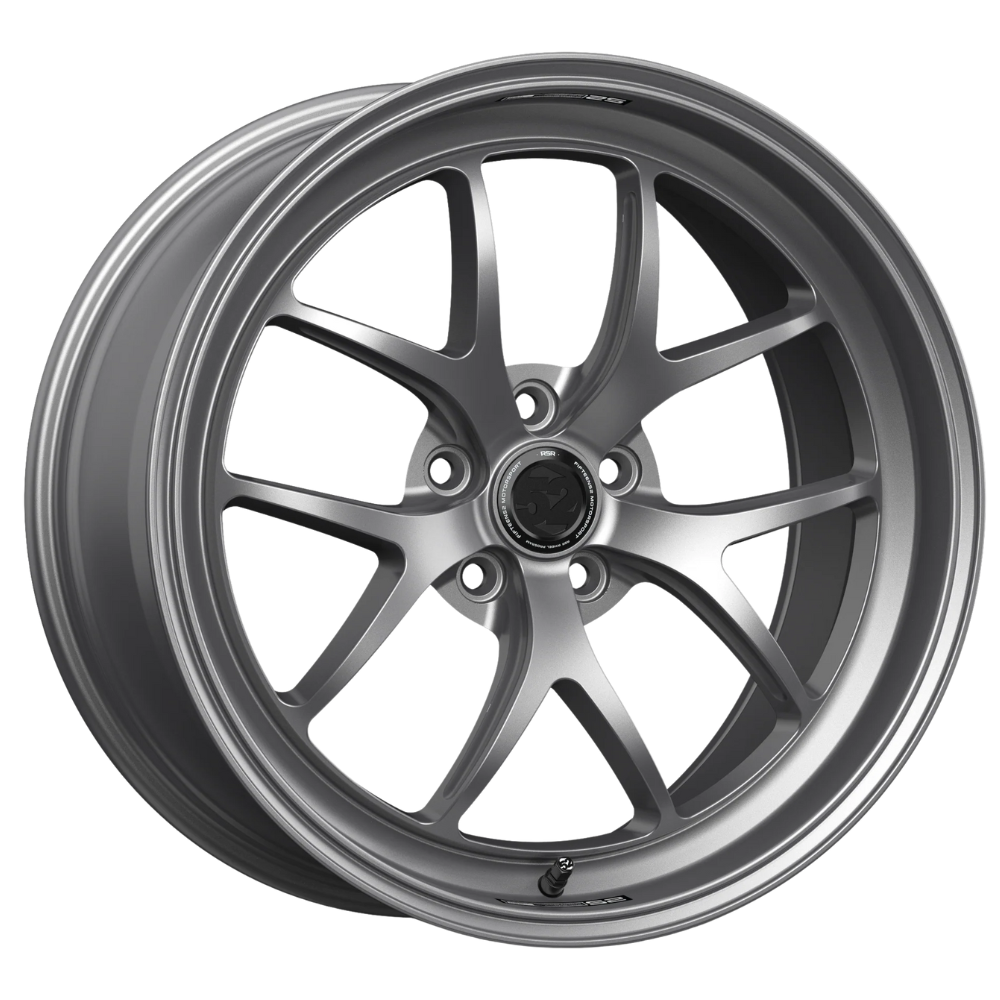 Sector RSR Matte Titanium Wheel - 19X9.5 - ET40