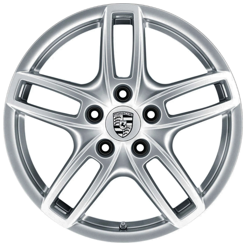 Silver Alloy Wheel - 8.5Jx19 - ET59 - Cayenne | 2011