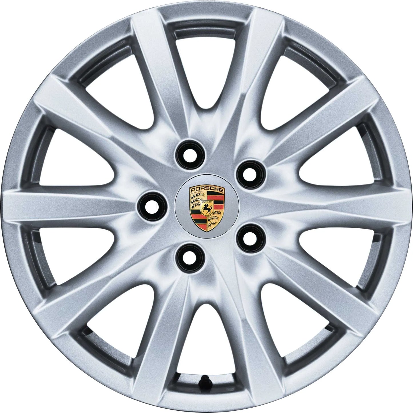 Silver Alloy Wheel - 8Jx18 - ET53 - Cayenne | 2011-2014