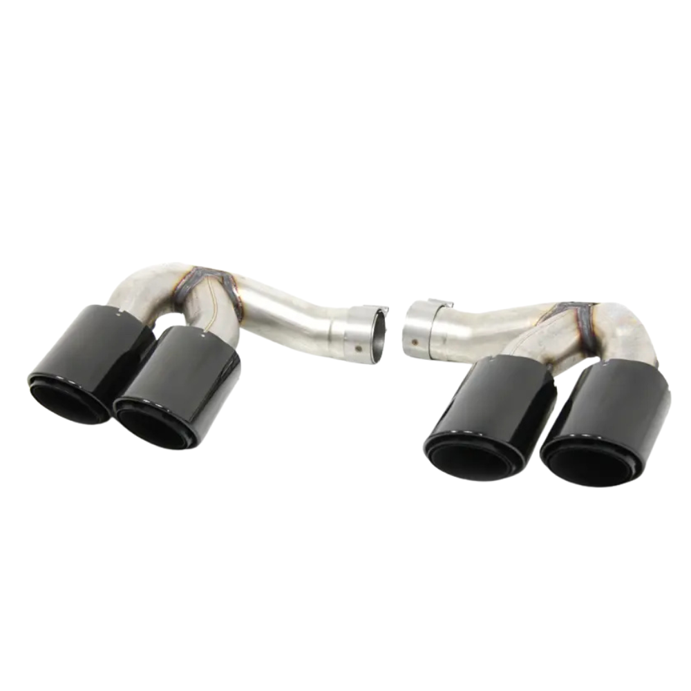 Sport Exhaust Tailpipes - Black - Cayenne | 2018-2025