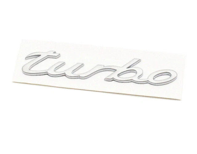 Turbo Hatch Emblem - Chrome - Cayenne | 2011-2018