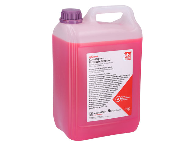Porsche Coolant / Antifreeze - (G12 EVO) (5 Liter), Macan/Panamera/Cayenne | 2003-2025 G12E1005LDSP