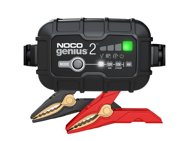 NOCO GENIUS2 6V/12V 2-Amp Smart Battery Charger GENIUS2