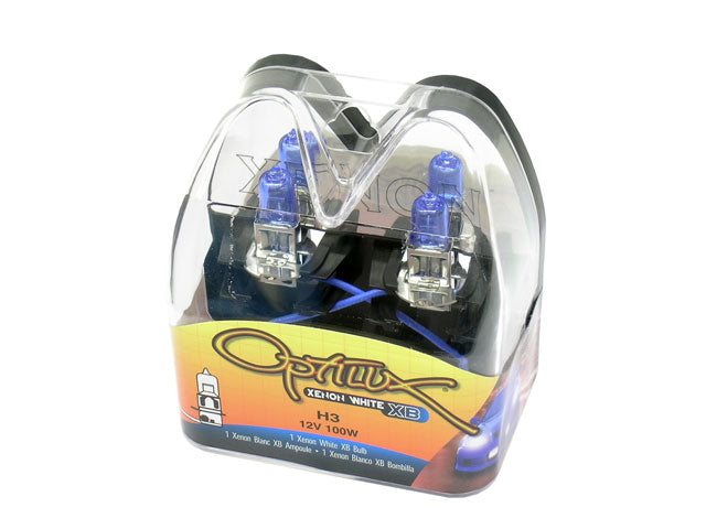 Bulb Set - H3 Halogen Optilux Xenon White XB 12V - 100W H71070181