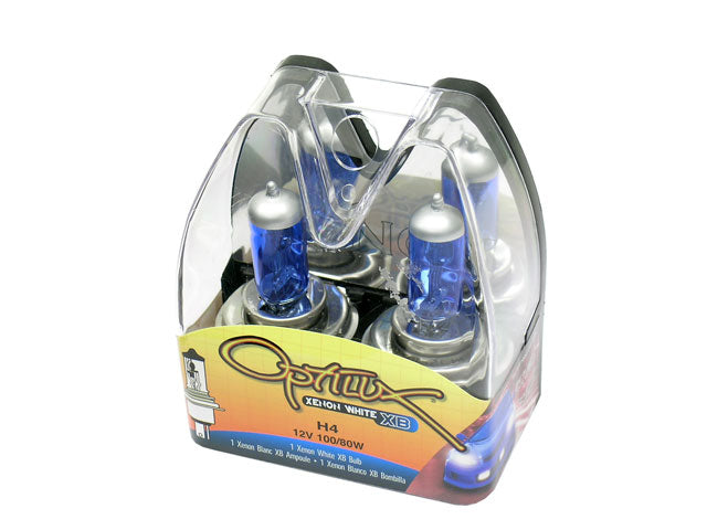 Bulb Set - H4 Halogen Optilux Xenon White XB (12V - 80/100W) H71070201