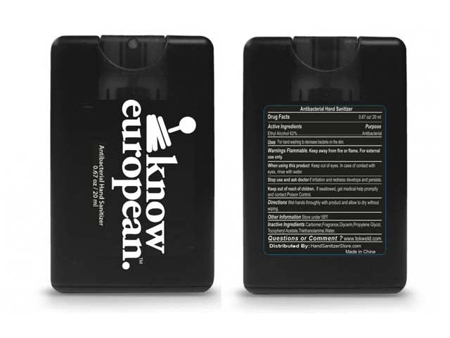 Hand Sanitizer - Hand Sanitizer Spray 0.67 Oz HS7001TW