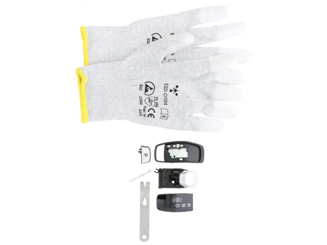 Porsche Emblem Kit for Auto Trans Shift Lever, | LR117072
