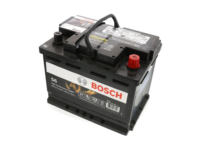 Porsche Battery - Bosch S6 AGM High Performance, Macan/944/Boxster | 1983-2019 S647