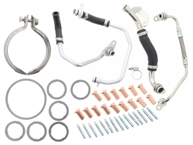 BMW Turbocharger Coolant and Oil Supply / Return Line Kit | 2011-2019