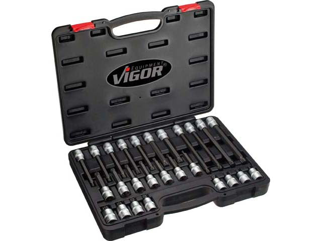 Triple Square Screwdriver Bit Extension Set - 1/2" Drive V1918