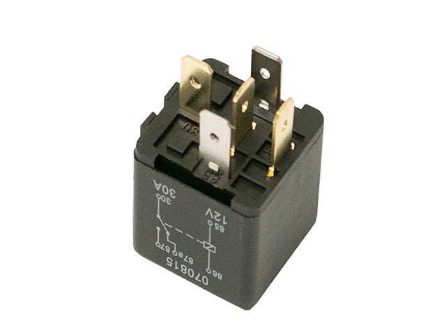 Porsche Multi Purpose Relay (5-Prong) (Black) (12V - 30A), Cayenne/911 | 2019 YWB10032L