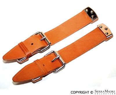 356GT Front Hood Leather Strap Set - Sierra Madre Collection