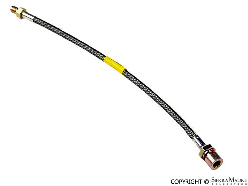 Front Brake Hose, Stainless Steel, 924/944 - Sierra Madre Collection
