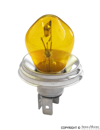 Euro Headlight Bulb, Amber, 6 Volt/45/35W P45t - Sierra Madre Collection