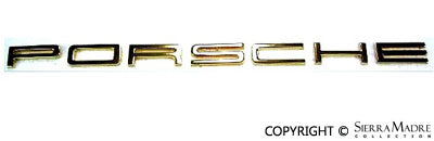 Gold Porsche Emblem, 911/912/914 (67-76) - Sierra Madre Collection
