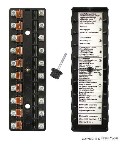 Fuse Box, 10 Fuse, 911/930 (70-89) - Sierra Madre Collection