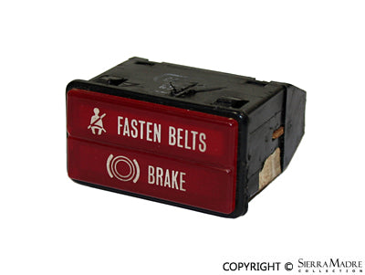 Fasten Seat Belt Warning Light, 911/930/944 - Sierra Madre Collection