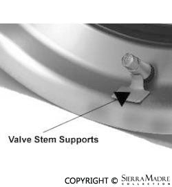 Valve Stem Support, Alloy - Sierra Madre Collection