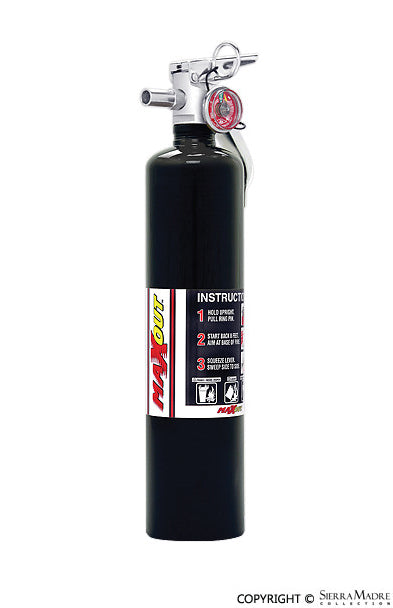 H3R MaxOut Dry Chemical Fire Extinguisher, 2.5 lb Black - Sierra Madre Collection