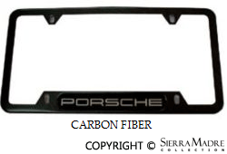 PorscheÂ® License Plate Frame - Sierra Madre Collection