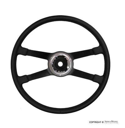 VDM Steering Wheel, Leather, 911/914  (380mm) - Sierra Madre Collection