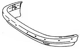 Front Bumper, 911/912 (65-68) - Sierra Madre Collection