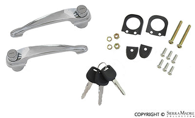 Complete Door Handle With Lock And Keys Set - Sierra Madre Collection
