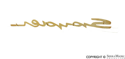Gold Fender Emblem for 550 Spyder Models - Sierra Madre Collection