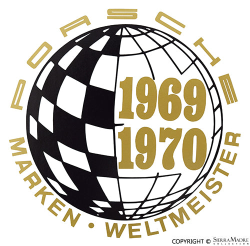 1969-1970 Marken Weltmeister Decal