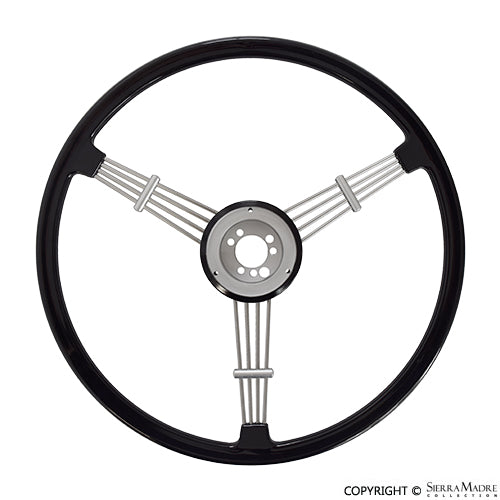 Flat 4 Banjo Steering Wheel, Black - Sierra Madre Collection