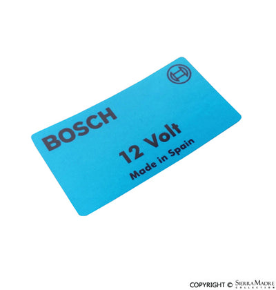 Bosch 12V Decal, 911/912/914 (66-76) - Sierra Madre Collection